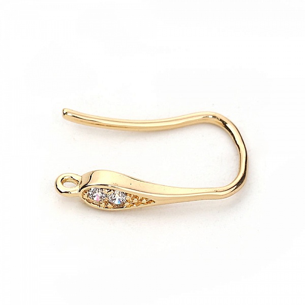 &Ouml;rh&auml;ngeh&aring;llare N&deg;26 Guldpl&auml;terad krok och Strass