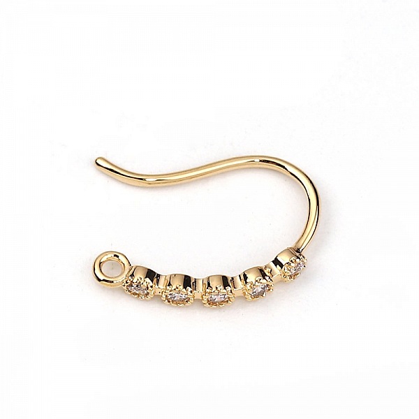 &Ouml;rh&auml;ngeh&aring;llare N&deg;29 Guldpl&auml;terad krok och Strass