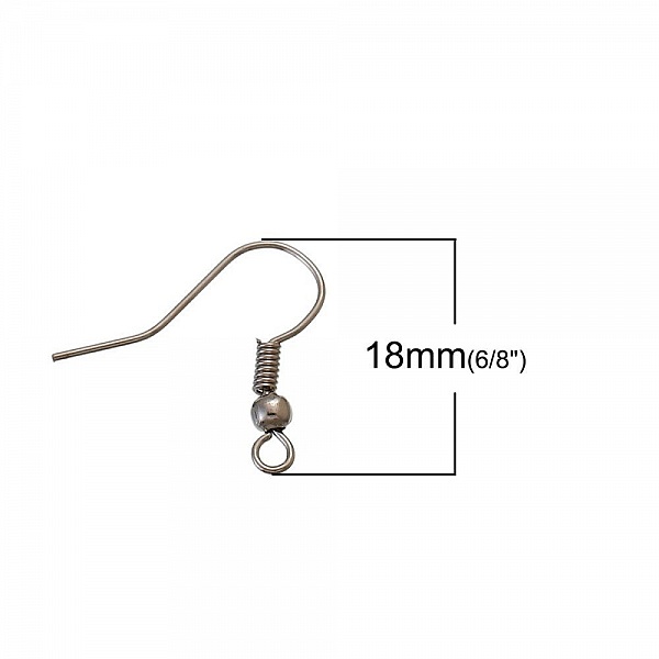 &Ouml;rh&auml;ngeh&aring;llare Hook N&deg;23 Blandat x 125 par.