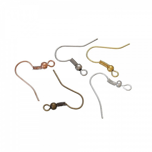 &Ouml;rh&auml;ngeh&aring;llare Hook N&deg;23 Blandat x 125 par.