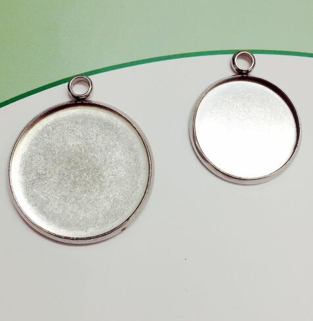 Kapstöd 25 mm Rostfritt stål N°05 Sluten ring