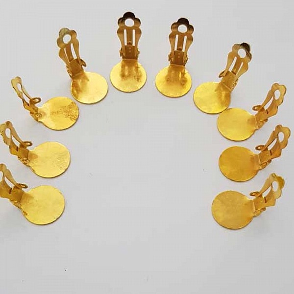 &Ouml;rh&auml;ngena st&aring;r Clips Tray N&deg;01 2nd Choice x 5 par guld