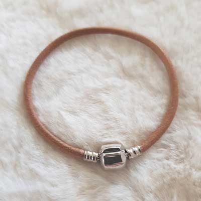 Europeiskt klipparmband vanligt 01 FRÅN 15 TILL 23 CM Naturligt