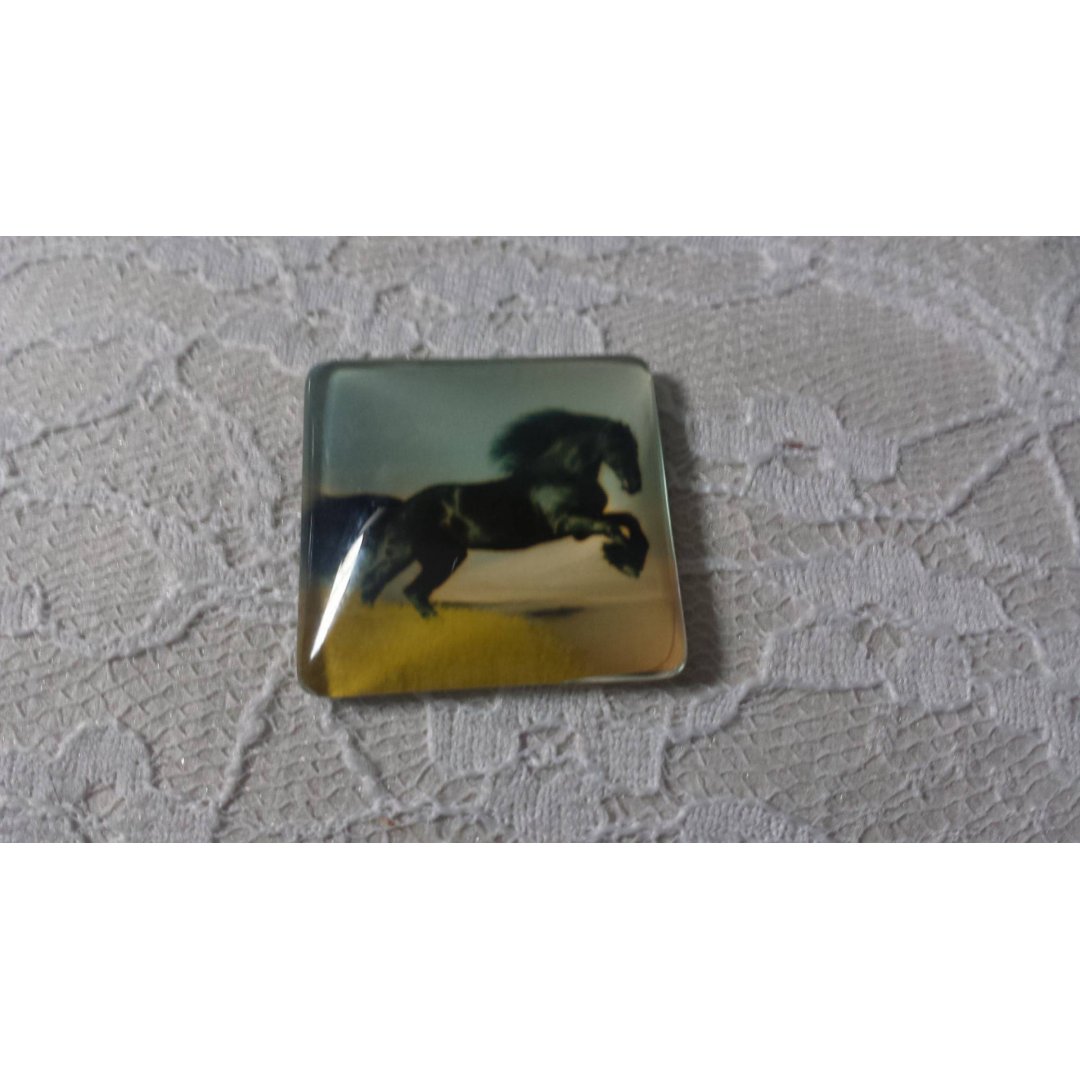 fyrkantig glascabochon 30mm 029 