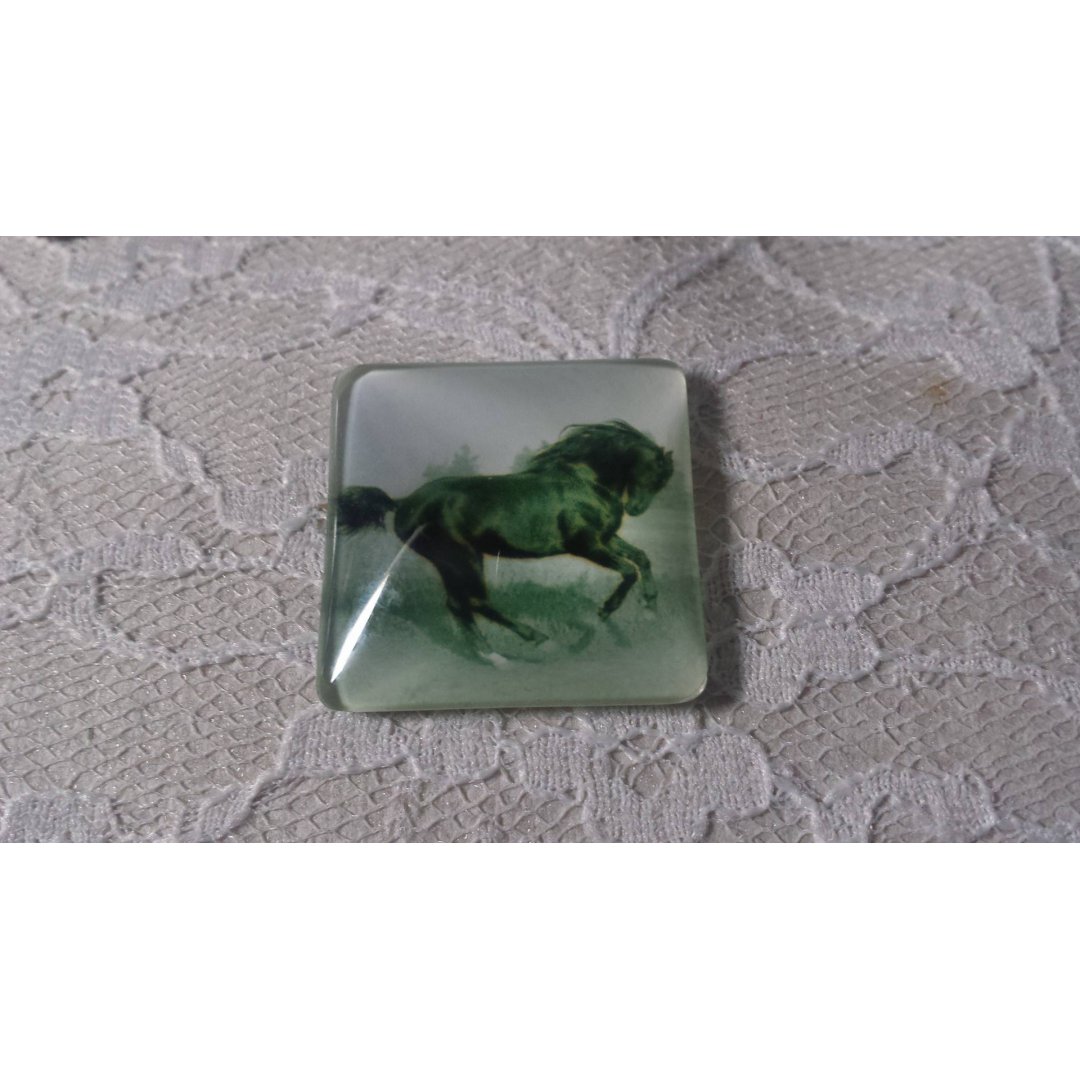 fyrkantig glascabochon 30mm 025 