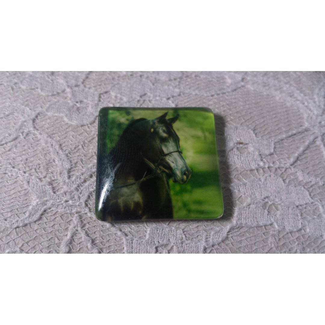 fyrkantig glascabochon 30mm 023 