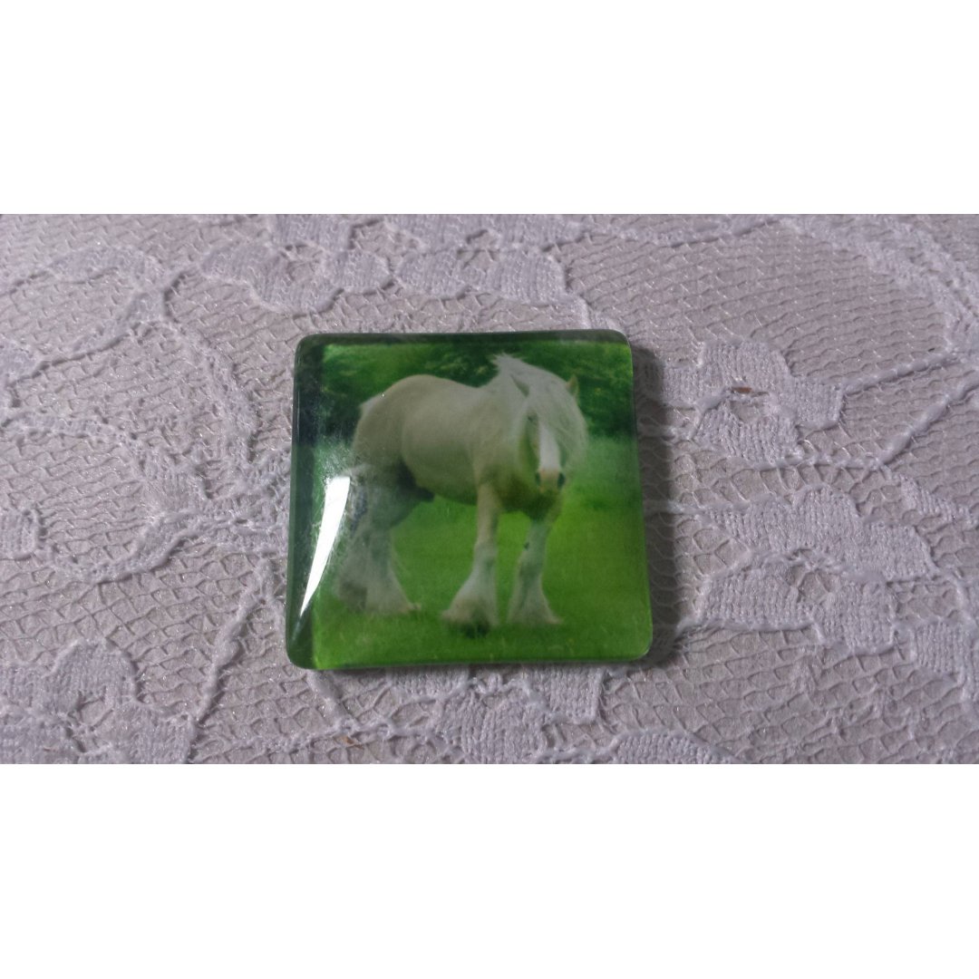 fyrkantig glascabochon 30mm 010 