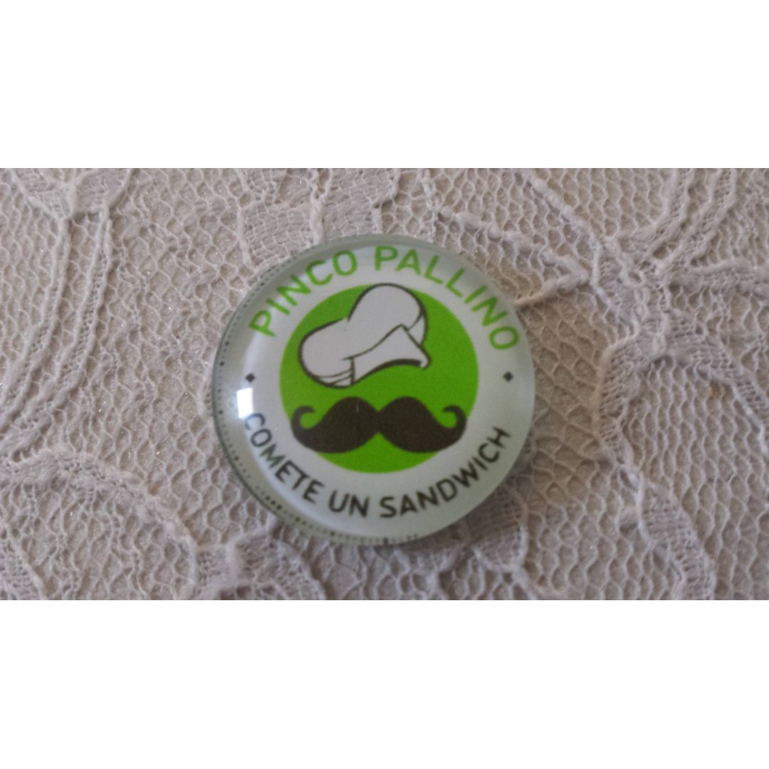 glas cabochon rund 25mm mustasch 038 