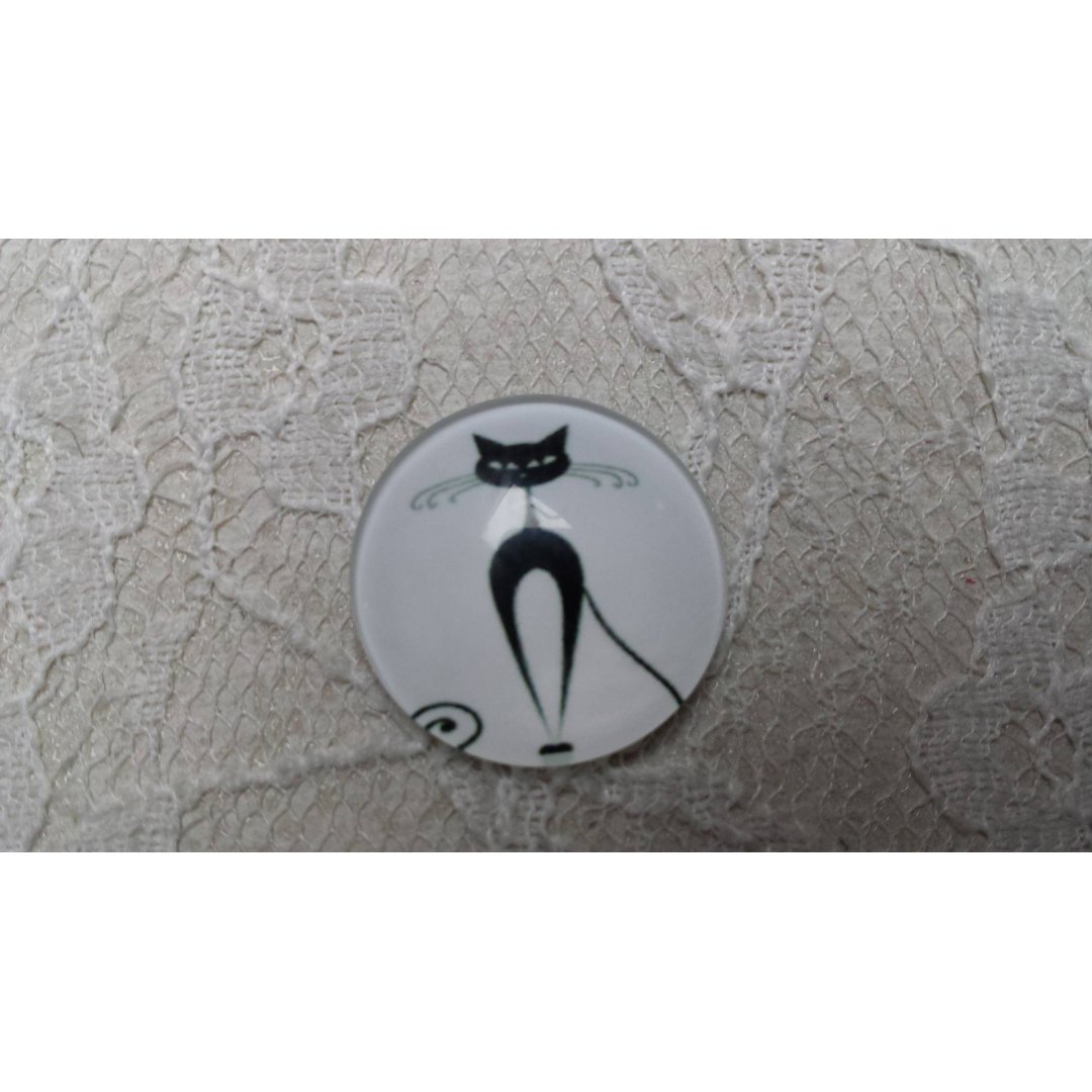 glas cabochon rund 25mm cat 016 