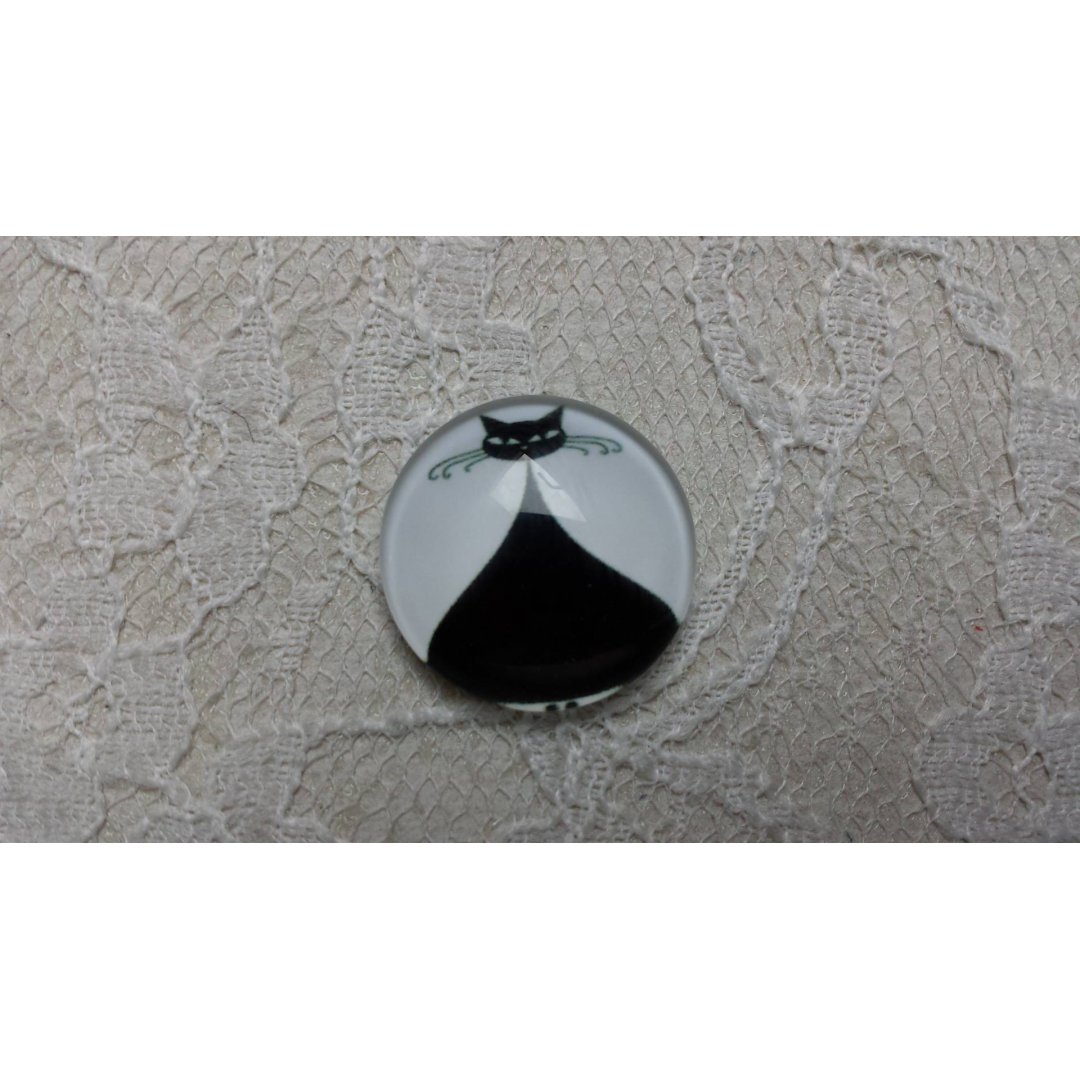 glas cabochon rund 25mm cat 010 