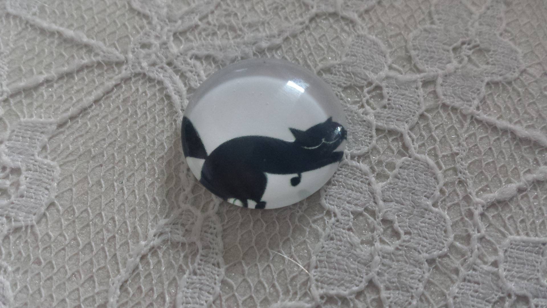 rund glas cabochon 25mm cat 003 