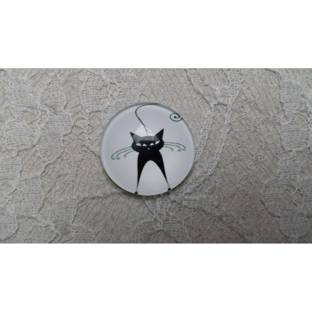 glas cabochon rund 20mm cat 018 