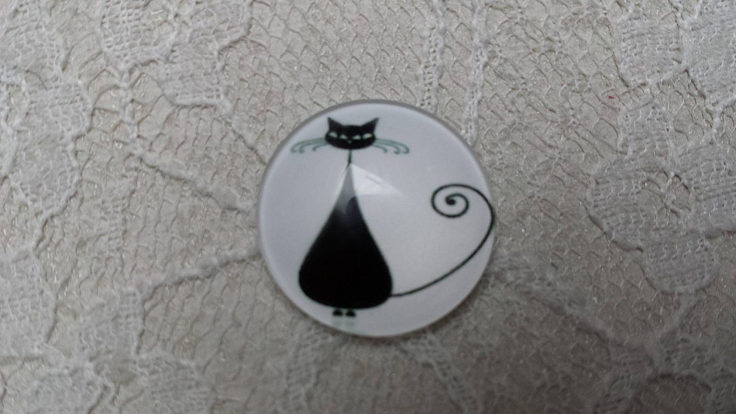 glas cabochon rund 20mm cat 017 