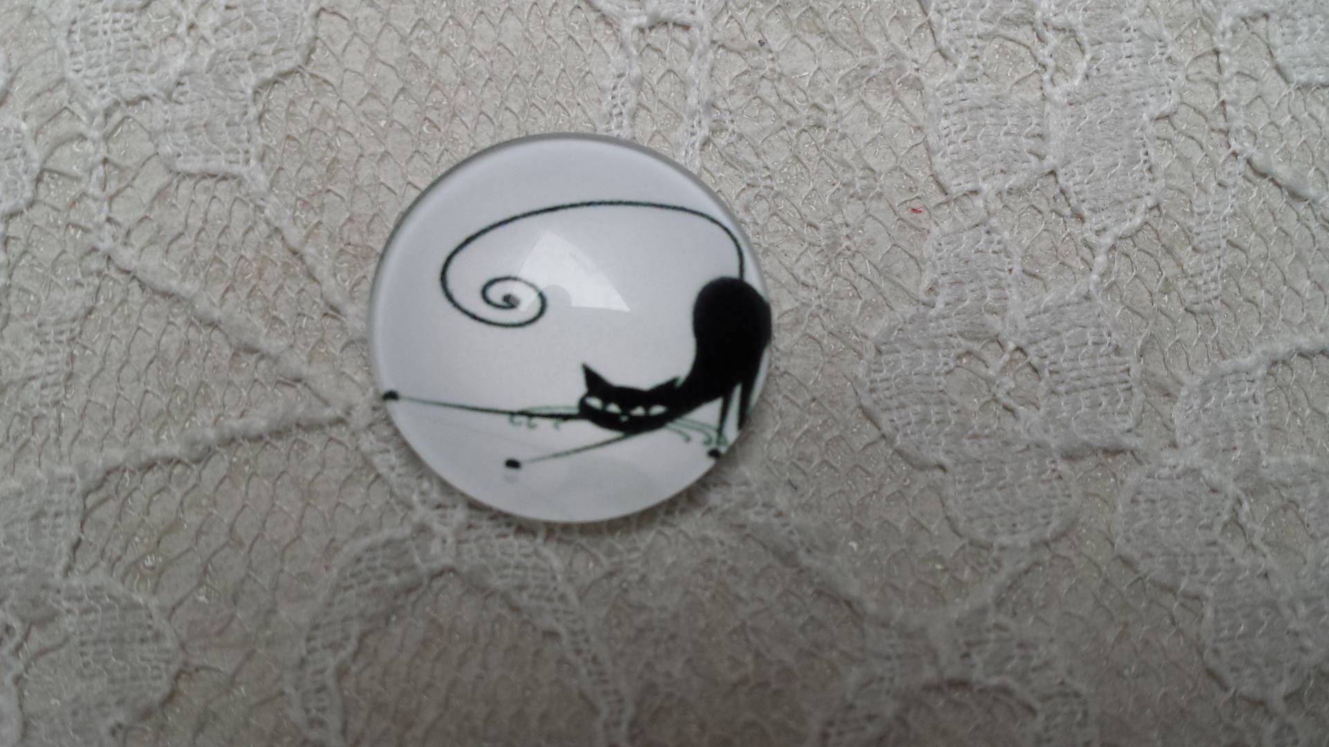 glas cabochon rund 20mm cat 014 