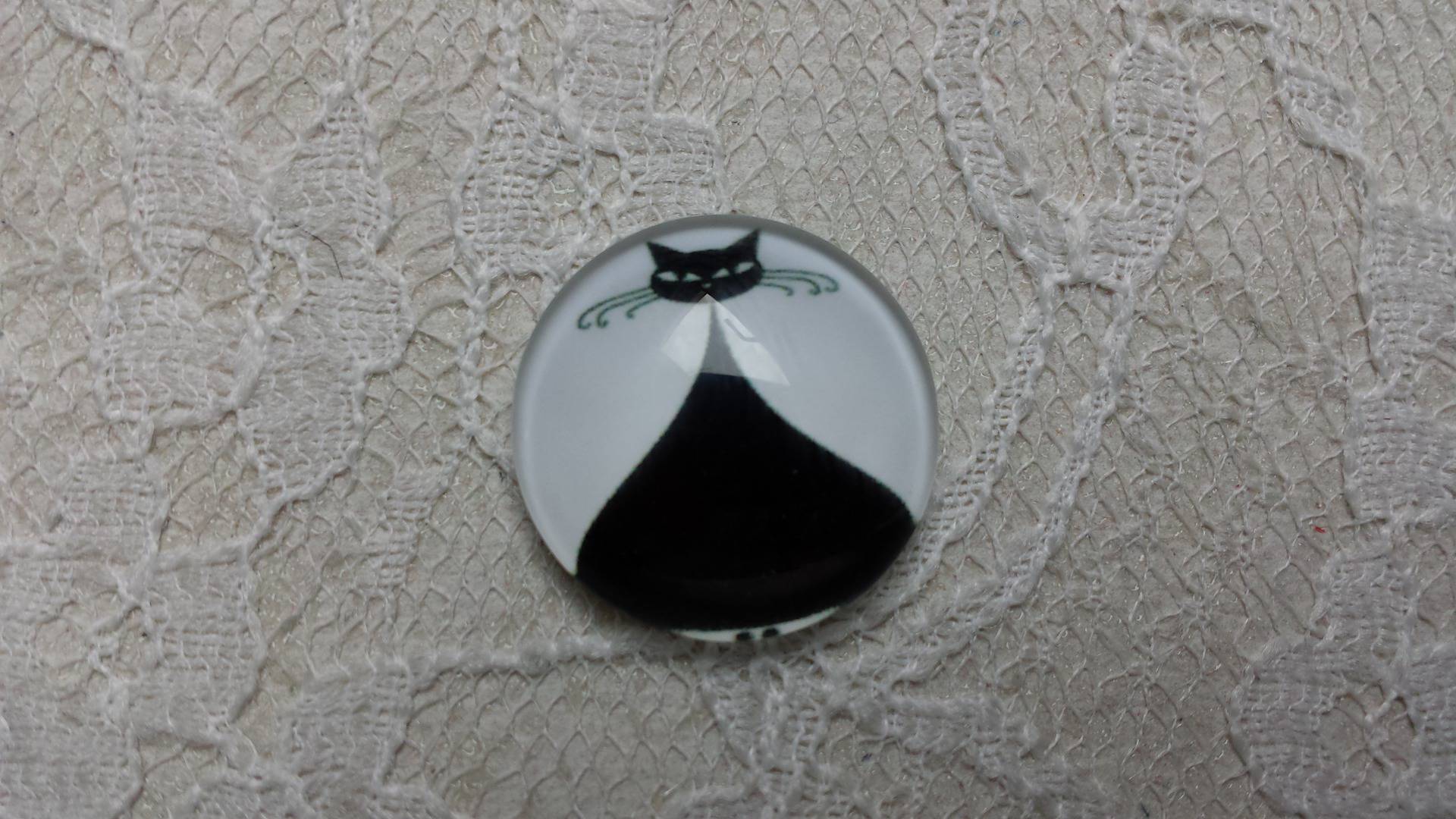 glas cabochon rund 20mm cat 010 
