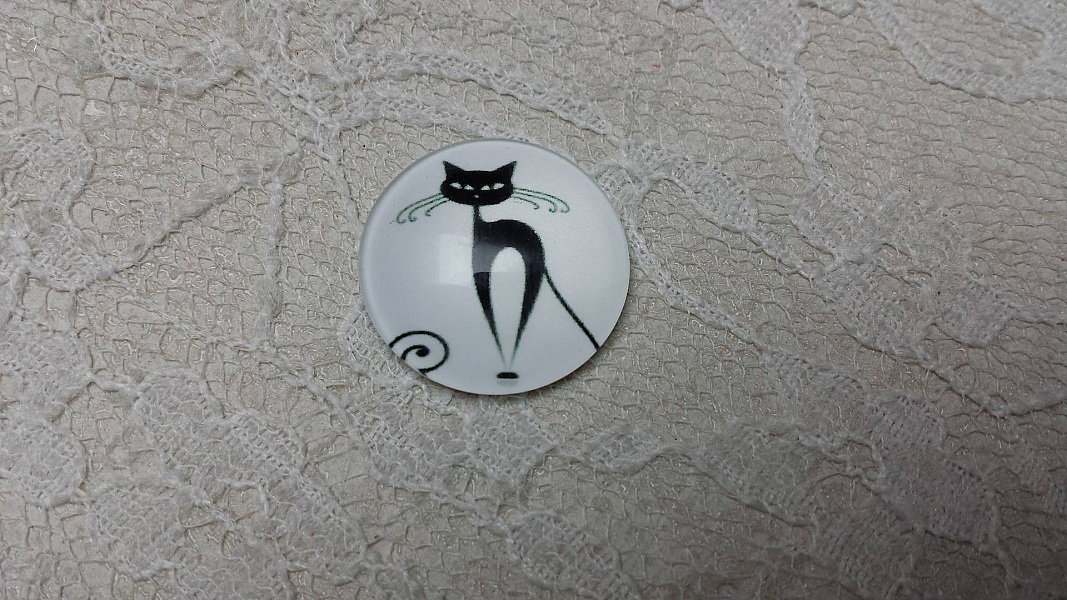 glas cabochon rund 20mm cat 008 