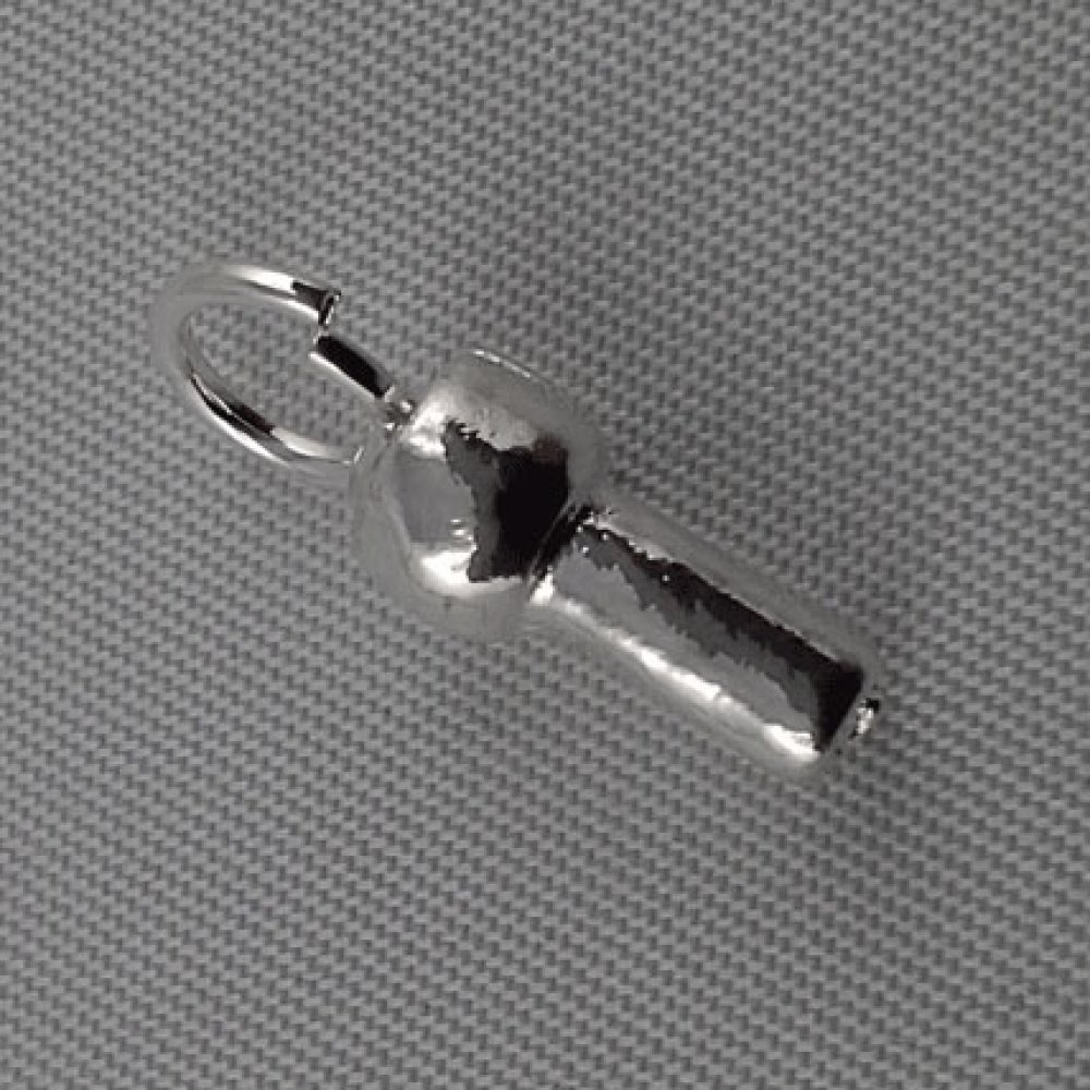 uppsättning 10 ihåliga PVC-snörpspännen 5 mm