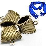 3 Scarf loops N°17 Bronze