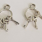 Nyckel charm N°01 Silver