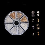 Parti med 400 blandade N°02-spetsar (200 par) för örhängen.