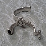 Halva armband i Zamak 10 mm x 05 mm