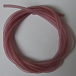 1 meter Pvc Hollow Cord 5 mm Plum