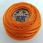 Broderi bomullspärlor på en spole, DMC nr 8 - 10 g