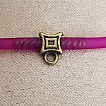 Håligt Pvc-snörspänne 3 mm