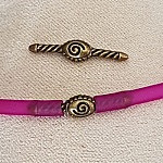 Håligt Pvc-snörspänne 3 mm