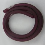 0.50 Cm PVC ihålig rektangel Fushia Dark