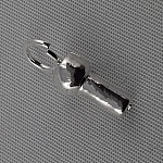 uppsättning 10 ihåliga PVC-snörpspännen 5 mm