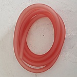 1 meter PVC-sladd 6,5 mm ljusrosa