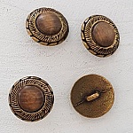 Knopp nr 15, 15 mm rund