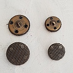 Knopp nr 18, 15 mm rund