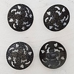 Knopp nr 19, 32 mm rund