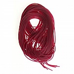 1 meter 1,5 mm Bordeaux PVC-tråd.