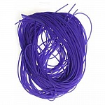 1 meter 1,5 mm violett PVC-tråd.