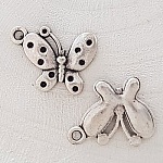 Fjäril charm N°14 Silver