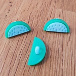 Knapp med vattenmelonmönster för barn nr 11 medium blå