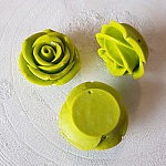 Syntetisk blomma nr 03-09 mörkgrön