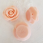 Syntetisk blomma nr 03-14 ljus lax