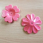 Syntetisk blomma N°01-01 mörkrosa