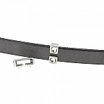 10 mm Zamakgenomföring N°23 Silver