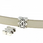 10 mm Zamakgenomföring N°35 Silver