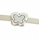 10 mm Zamakgenomföring N°53 Silver