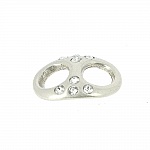 10 mm Zamakgenomföring N°55 Silver