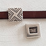 13 mm Zamakgenomföring N°21 Silver