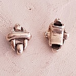 Zamac-ring för läder 05 mm N°01