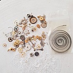 Clock Needle Charm - brons färg charm - steampunk N°06