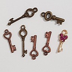 Key Charm N°37 parti av 7 stycken
